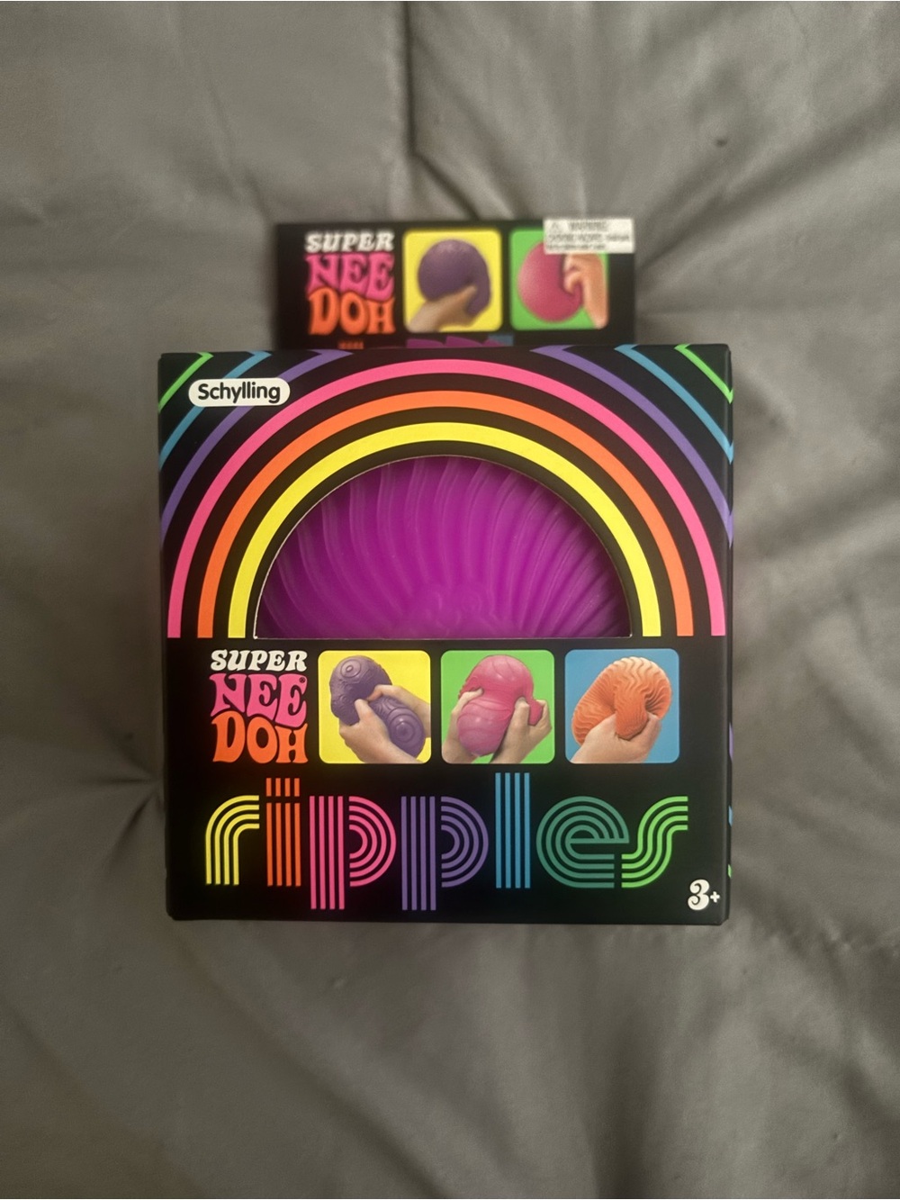 Super NeeDoh Ripples Sensory Toy - Purple
